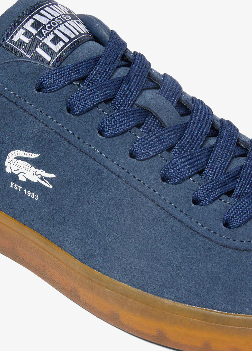 Темно-синие кеды Lacoste