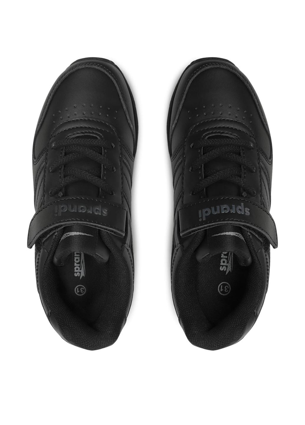 Черные демисезонные кросівки cp70-21832(iv)ch Sprandi