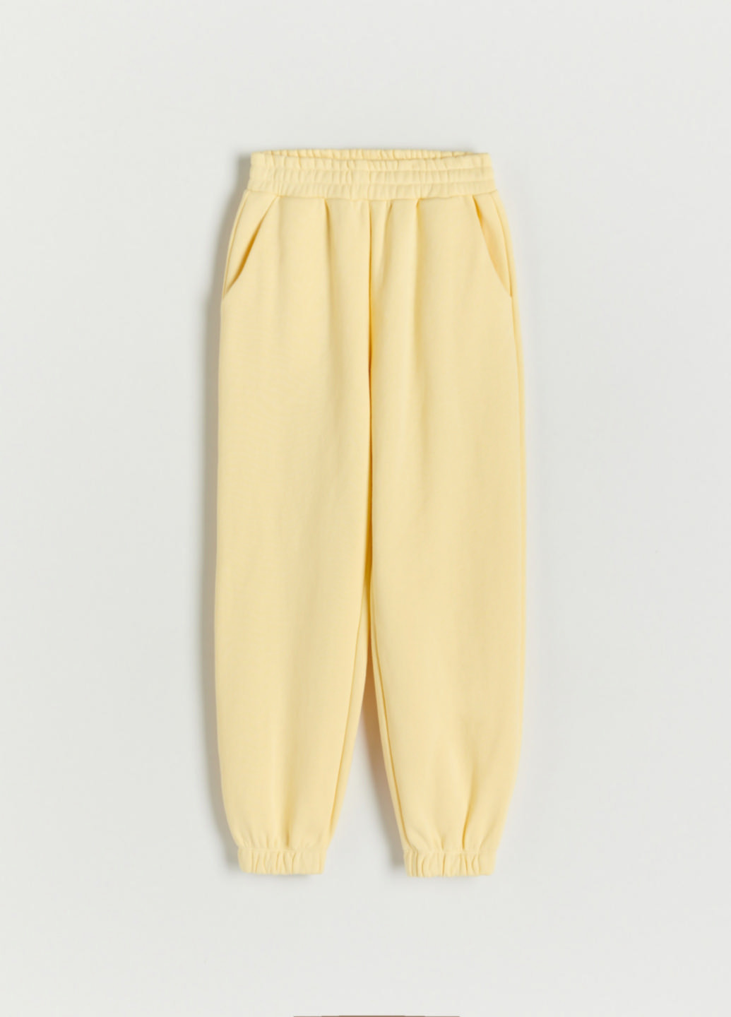 Желтые кэжуал демисезонные джоггеры брюки Reserved