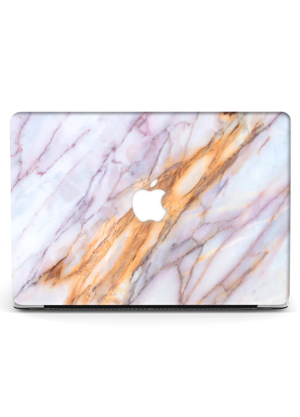 Чохол пластиковий для Apple MacBook 12 A1534 / A1931 Рожевий мармур (Pink marble) (3365-2371) MobiPrint (218857952)