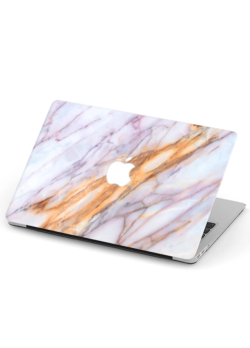 Чохол пластиковий для Apple MacBook 12 A1534 / A1931 Рожевий мармур (Pink marble) (3365-2371) MobiPrint (218857952)