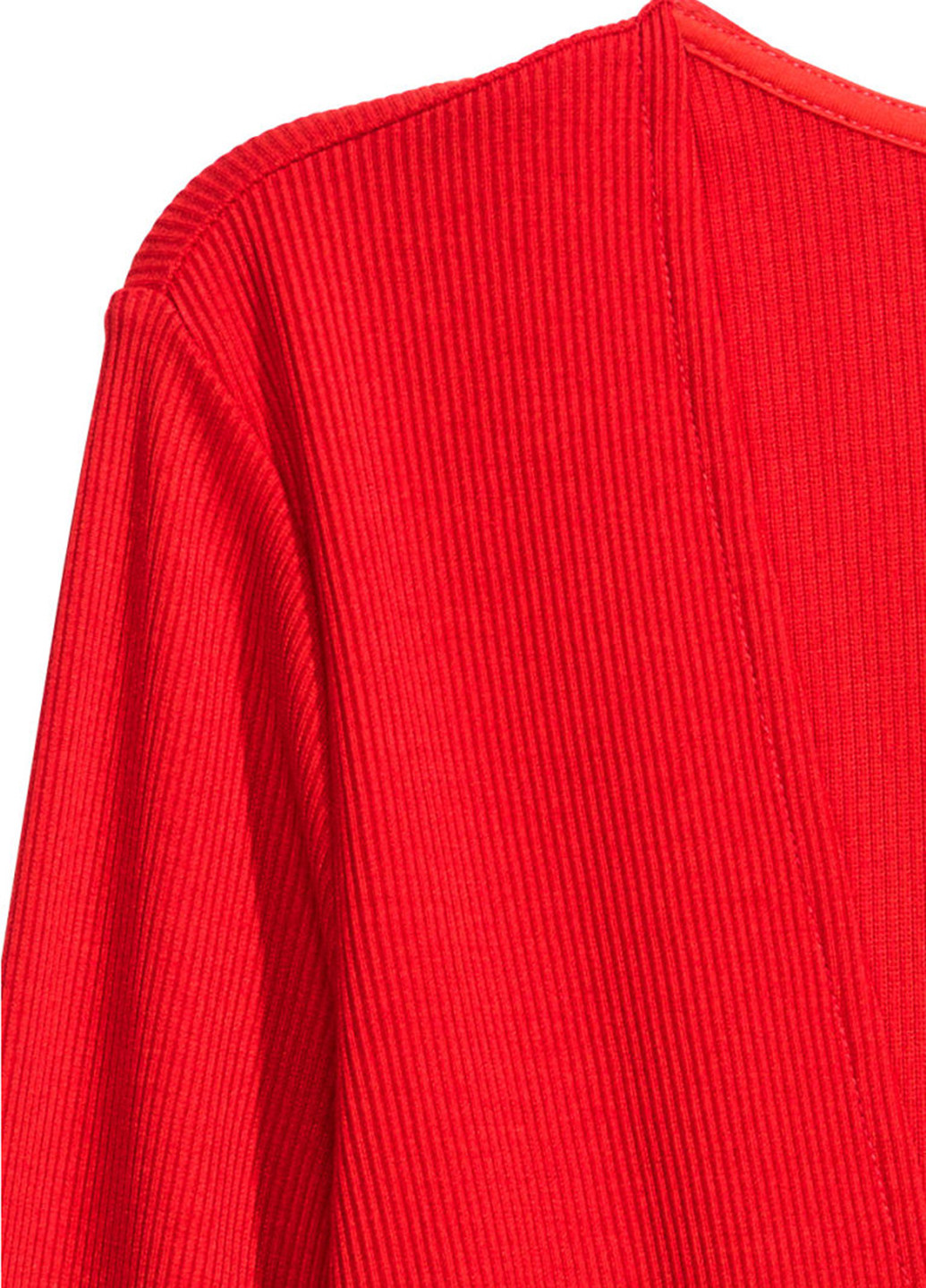 Червона коктейльна сукня H&M фактурна