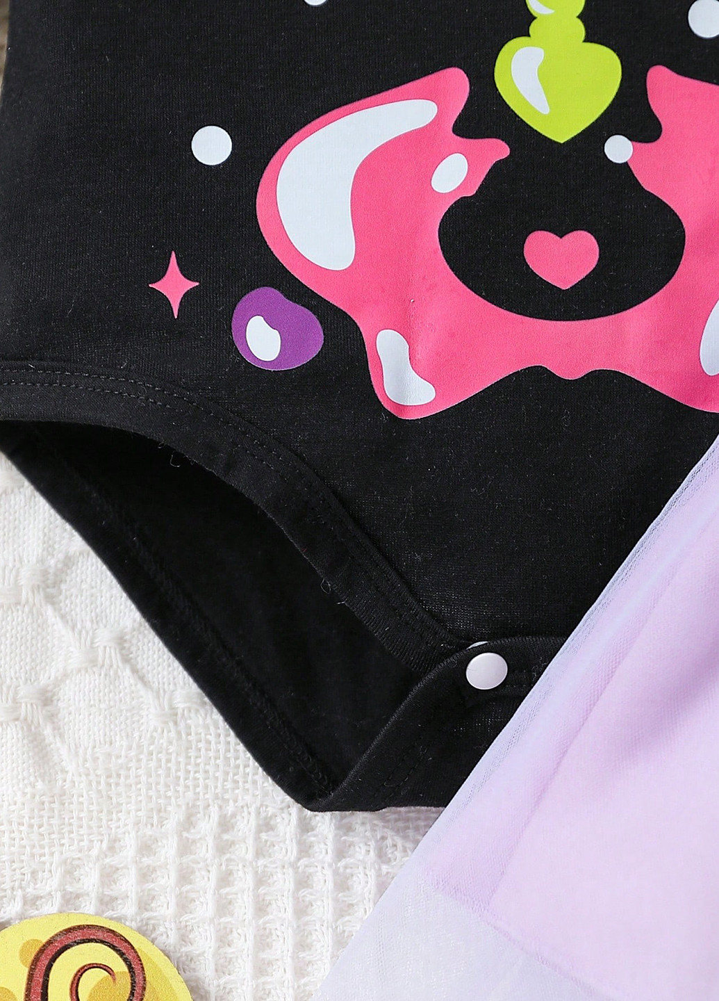 Комбінований демісезонний комплект (боді, спідниця) SHEIN