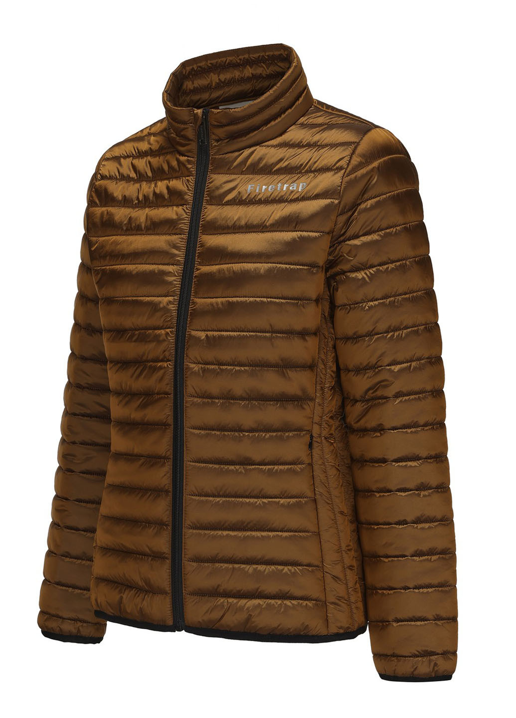 Коричнева демісезонна куртка Firetrap