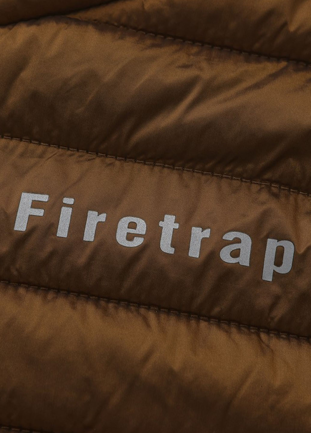 Коричнева демісезонна куртка Firetrap