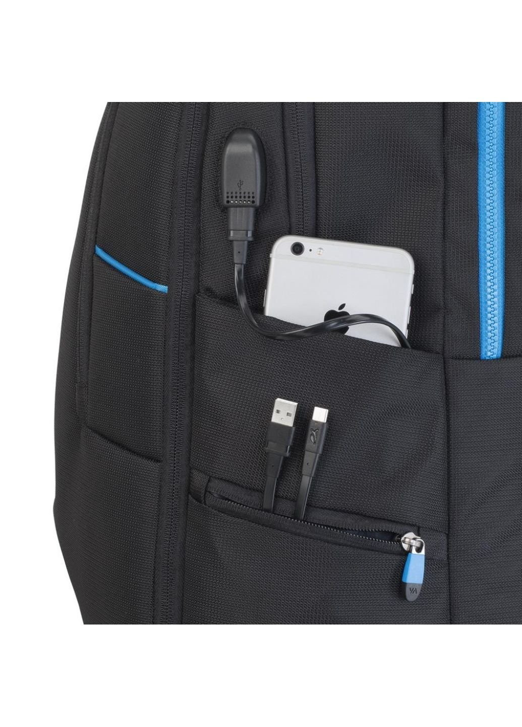 Рюкзак для ноутбука 17.3" 7860 Black (7860Black) RIVACASE (251881172)