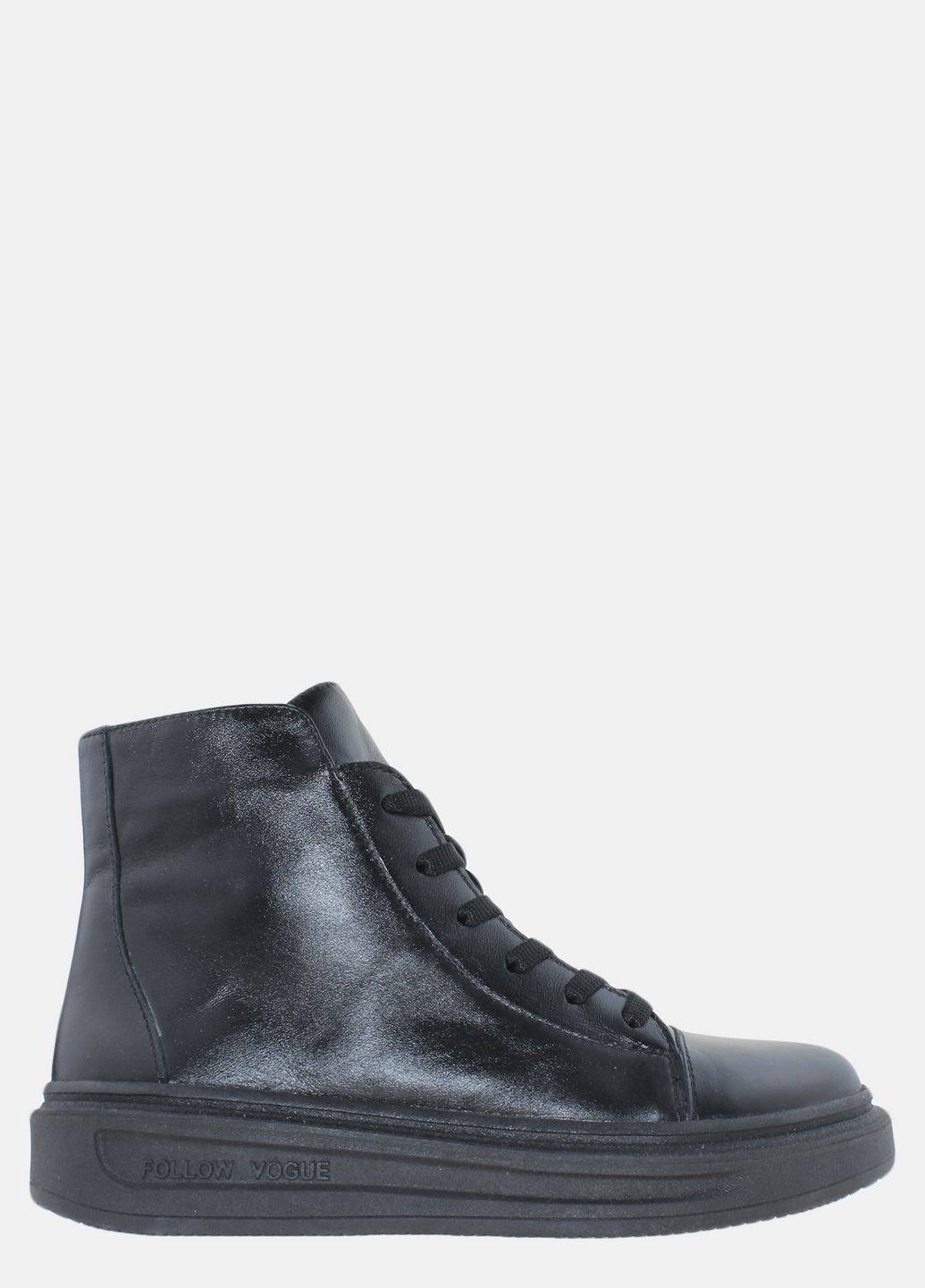 Осенние ботинки rbw5515 черный BLACK&WHITE