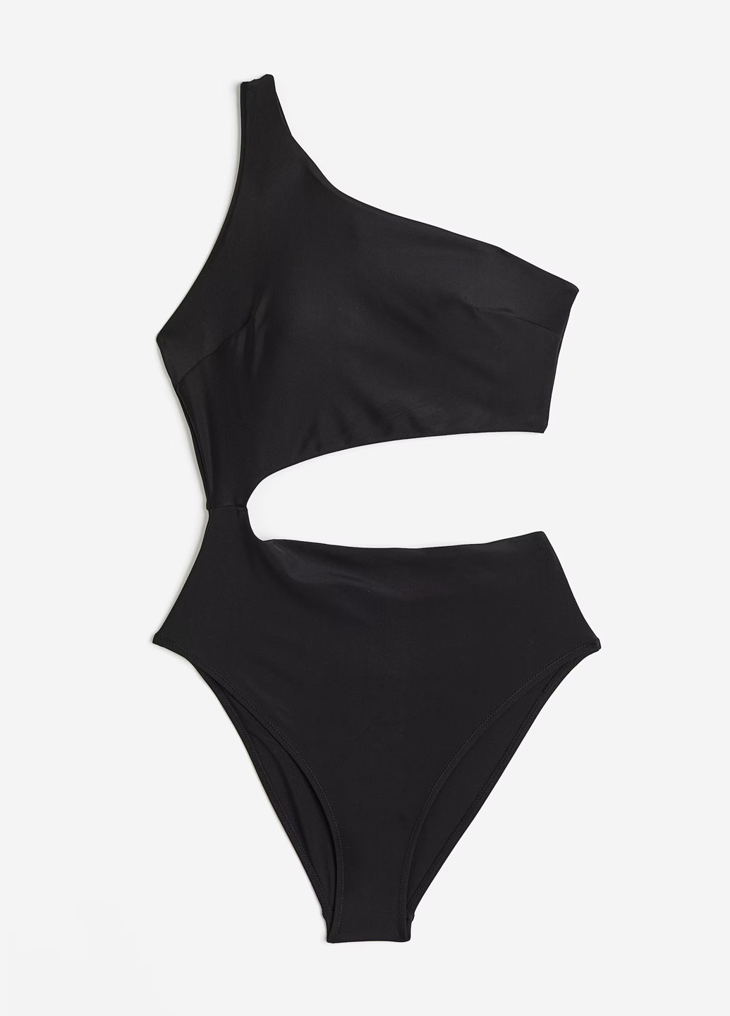 Черный летний купальник слитный, танк H&M