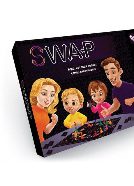 Настольная развлекательная игра "Swap" Danko Toys (253991501)