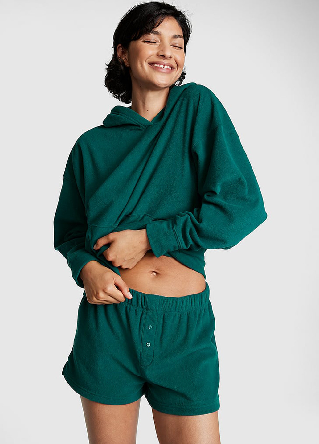 Зелена всесезон піжама (світощі, штани) світшоти + шорти Victoria's Secret