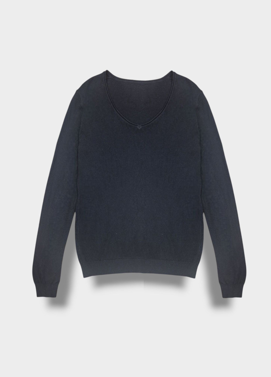 Чорний демісезонний пуловер пуловер No Brand