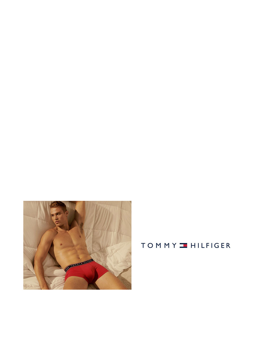 Труси (3 шт.) Tommy Hilfiger боксери логотипи комбіновані повсякденні трикотаж, бавовна