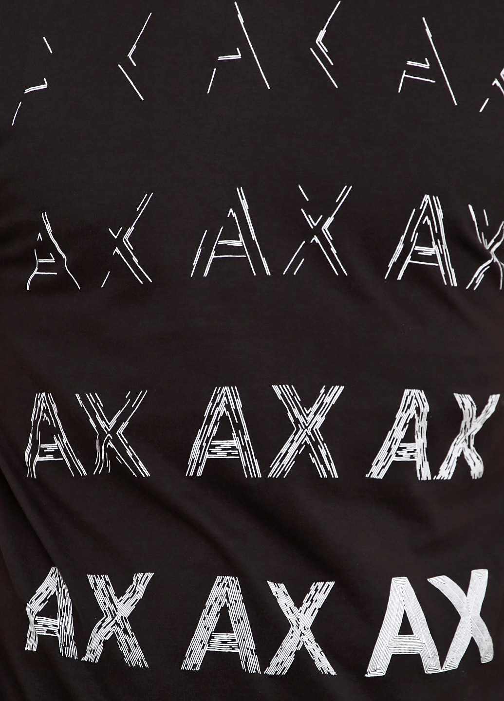 Темно-серая футболка Armani Exchange