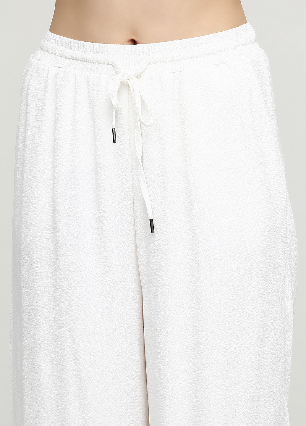 Белые кэжуал летние клеш брюки Object