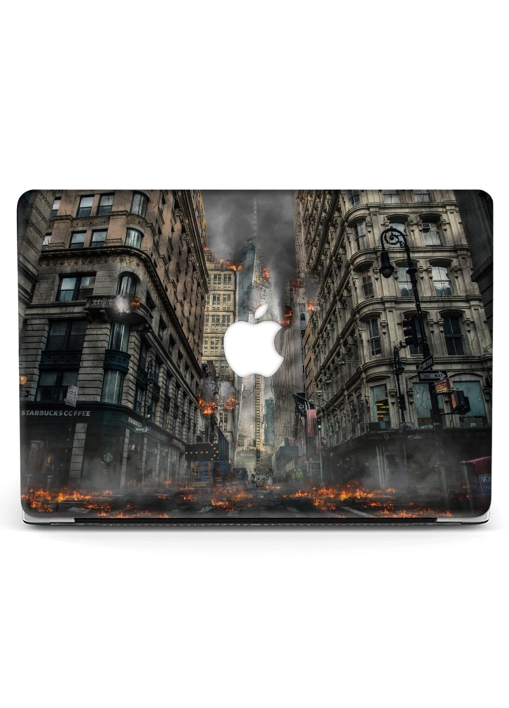 Чехол пластиковый для Apple MacBook Pro 13 A1706 / A1708 / A1989 / A2159 / A1988 Бэттери Парк сити (9648-2502) MobiPrint (218858466)
