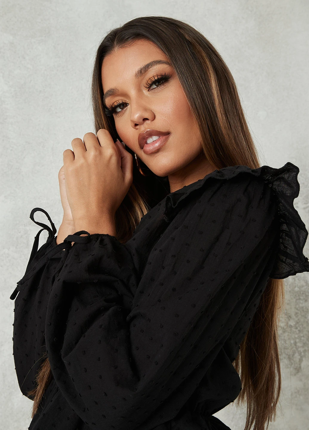 Чёрная блуза Missguided