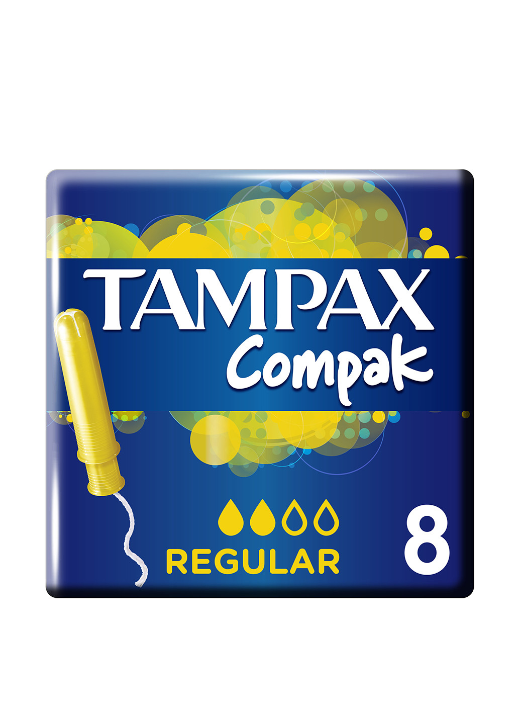 Тампони Compak Regular з аплікатором (8 шт.) Tampax (98160310)