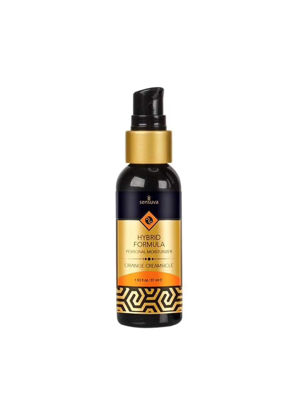 Масло водно-силіконове Hybrid Orange Creamsicle (57мл) без цукру, можна для оральних ласок Sensuva (254152254)