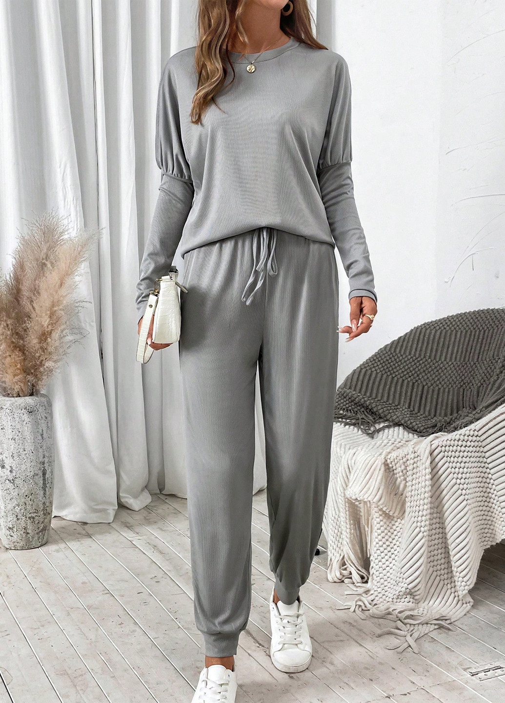 Костюм (лонгслив, брюки) SHEIN (333366354)