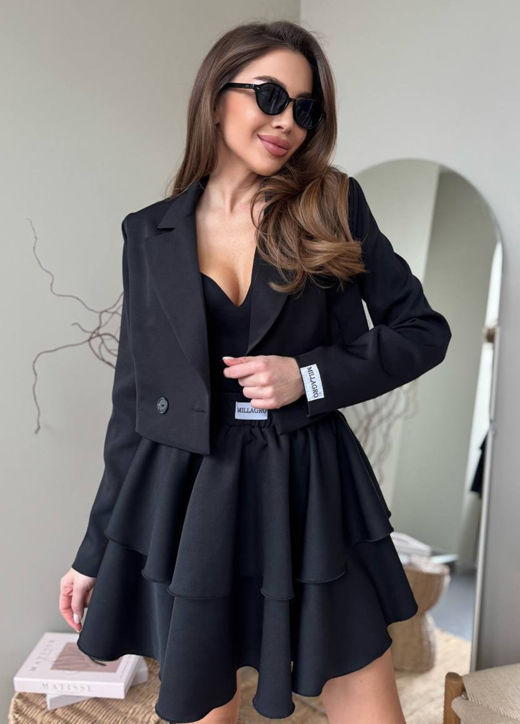 Костюм (жакет, спідниця) No Brand (358867303)