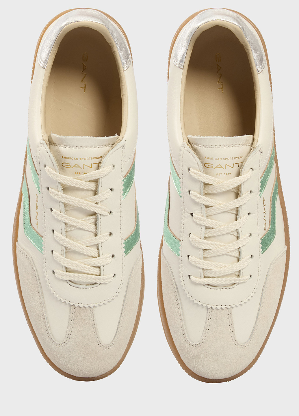 Белые кеды Gant