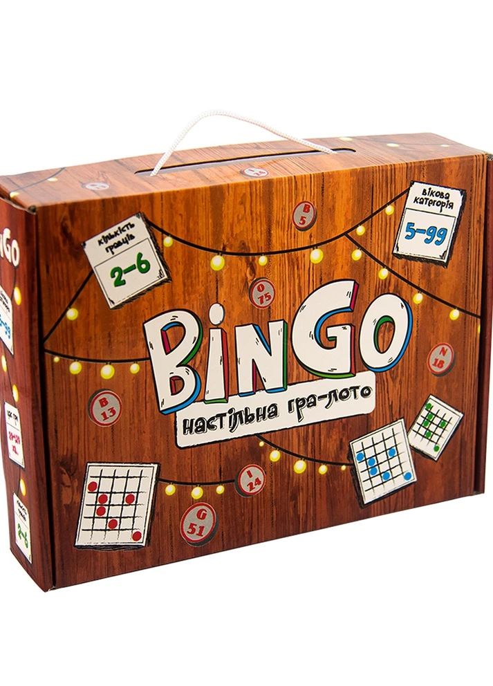 Настольная игра-лото "BinGo" No Brand (254023692)