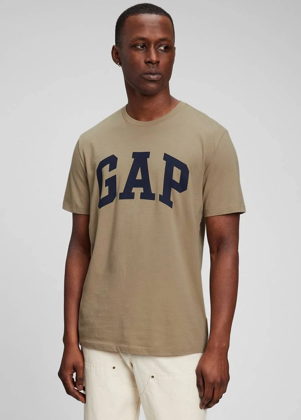 Бежева футболка Gap