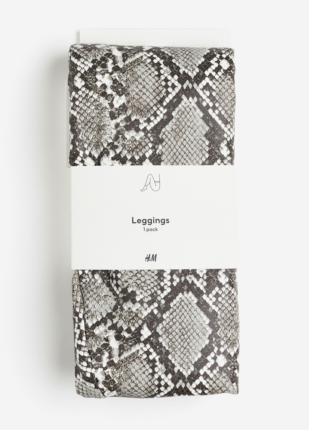 Комбинированные демисезонные леггинсы H&M