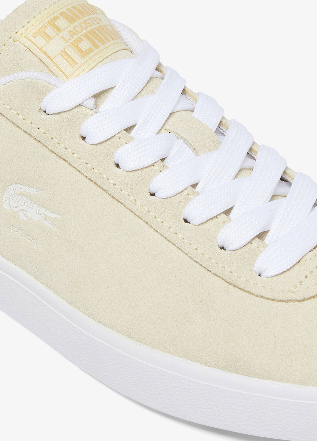 Кроссовки Lacoste Baseshot белые демисезоны (363646885)