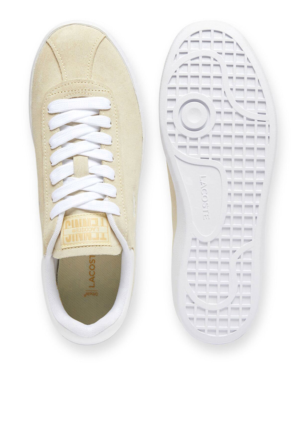 Кроссовки Lacoste Baseshot белые демисезоны (363646885)