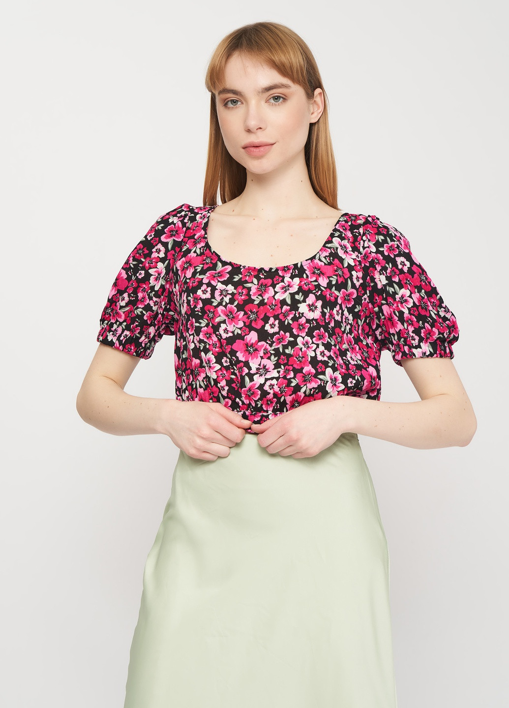 Чёрная блуза H&M