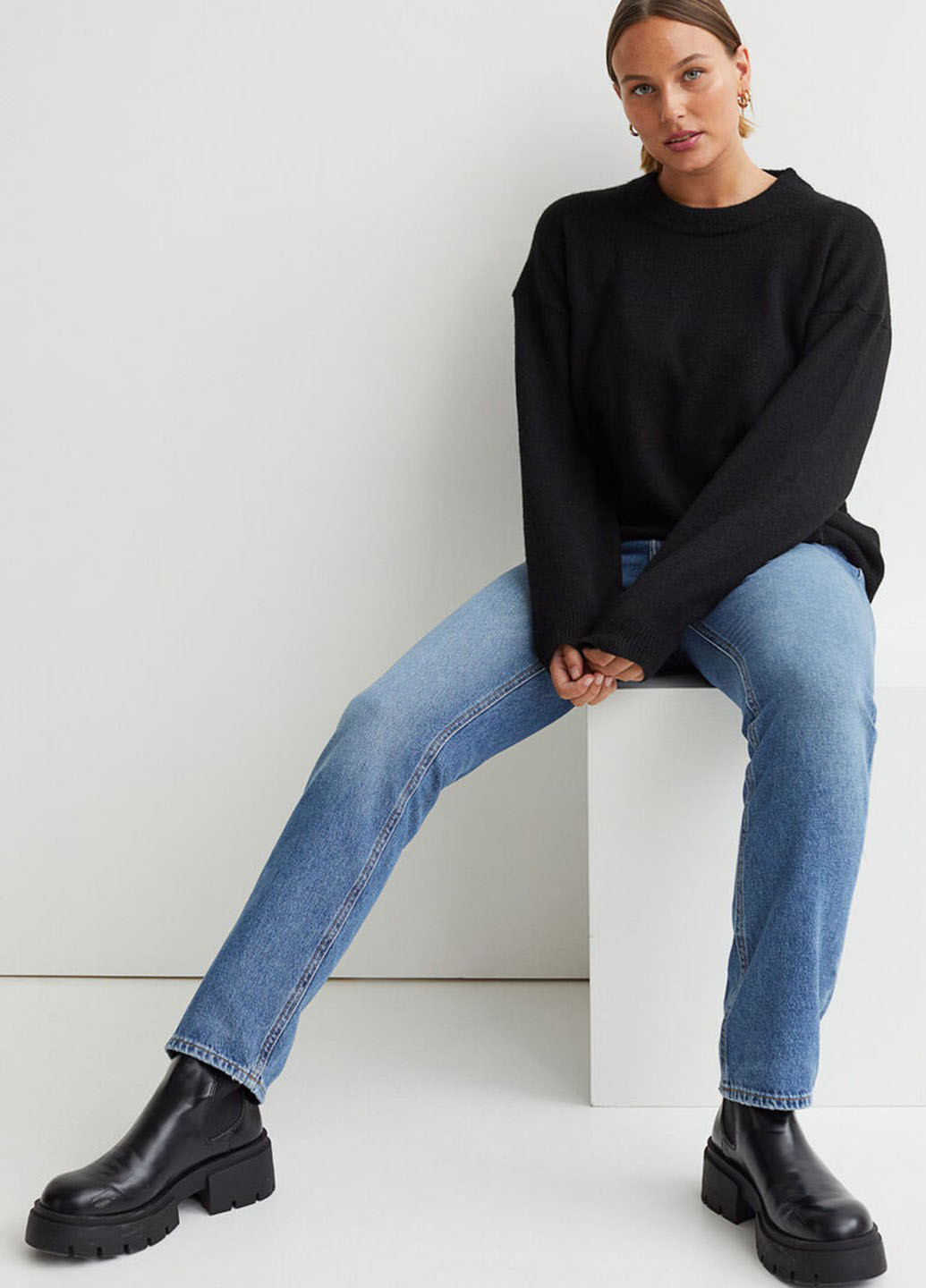 Чорний демісезонний джемпер джемпер H&M