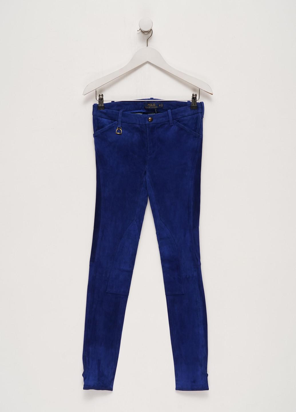 Синие кэжуал демисезонные зауженные брюки Ralph Lauren