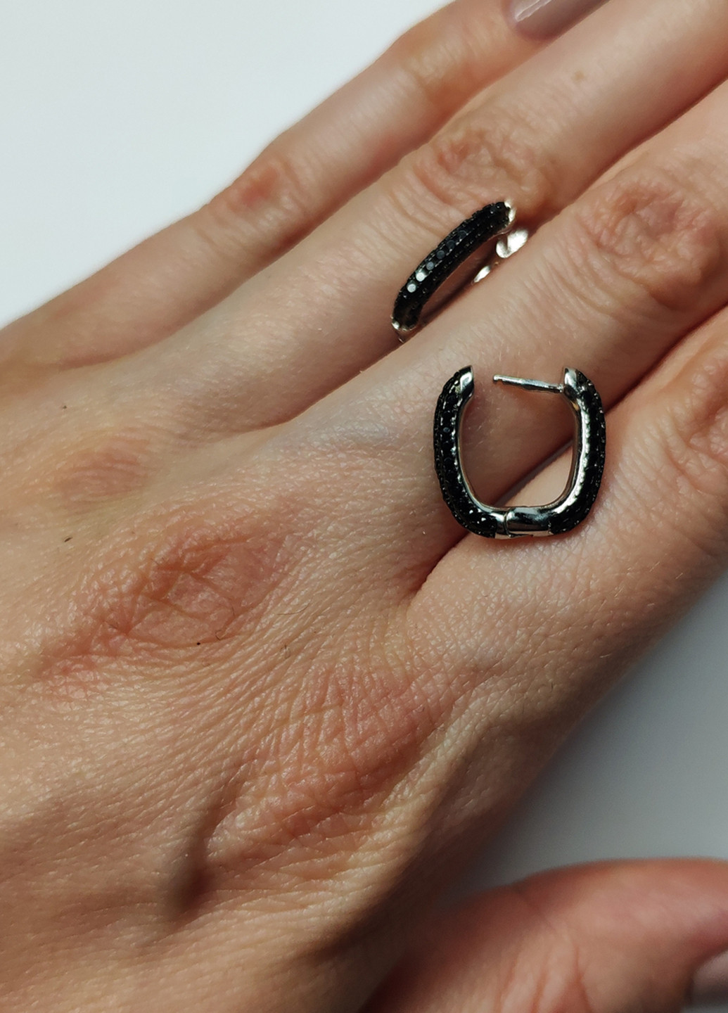 Сережки Silver Flame (255287371)