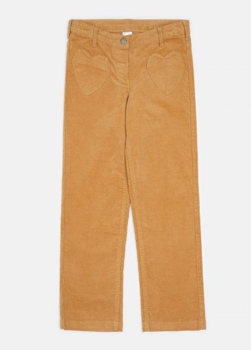 Горчичные кэжуал демисезонные брюки C&A