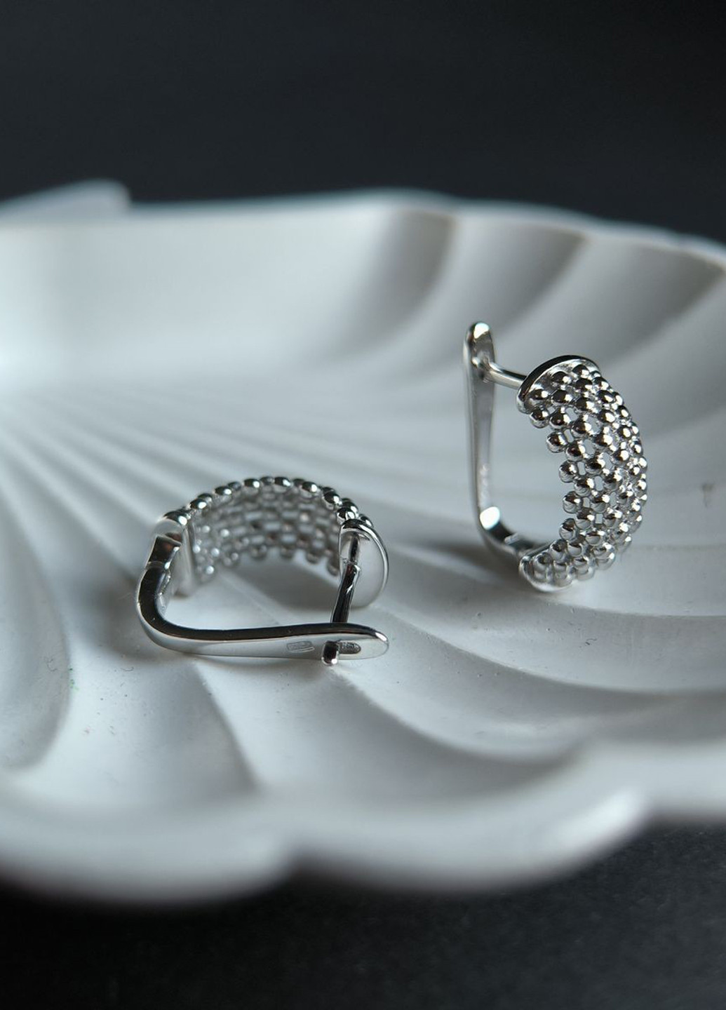 Серьги Silver Flame (336574446)