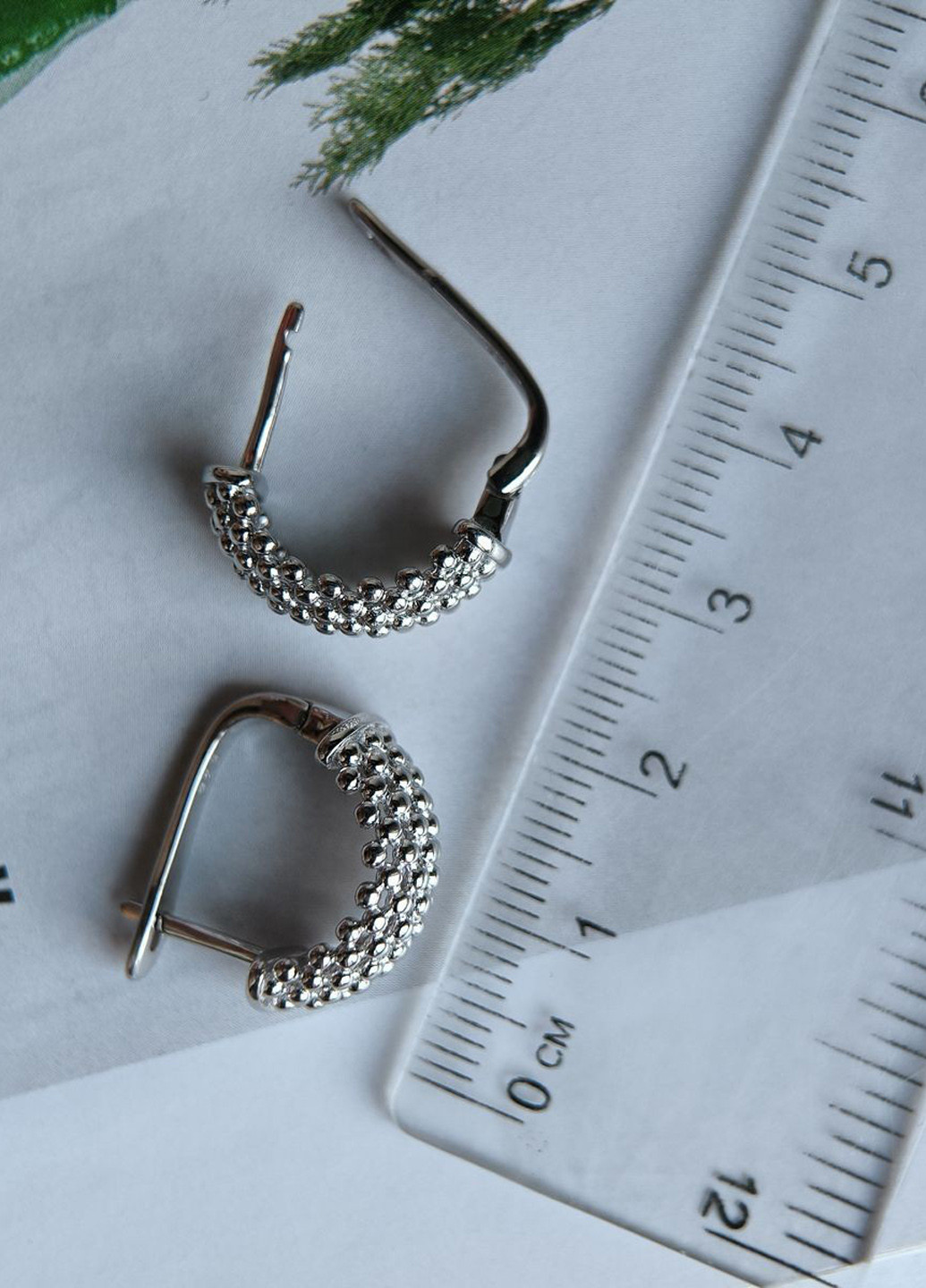 Серьги Silver Flame (336574446)