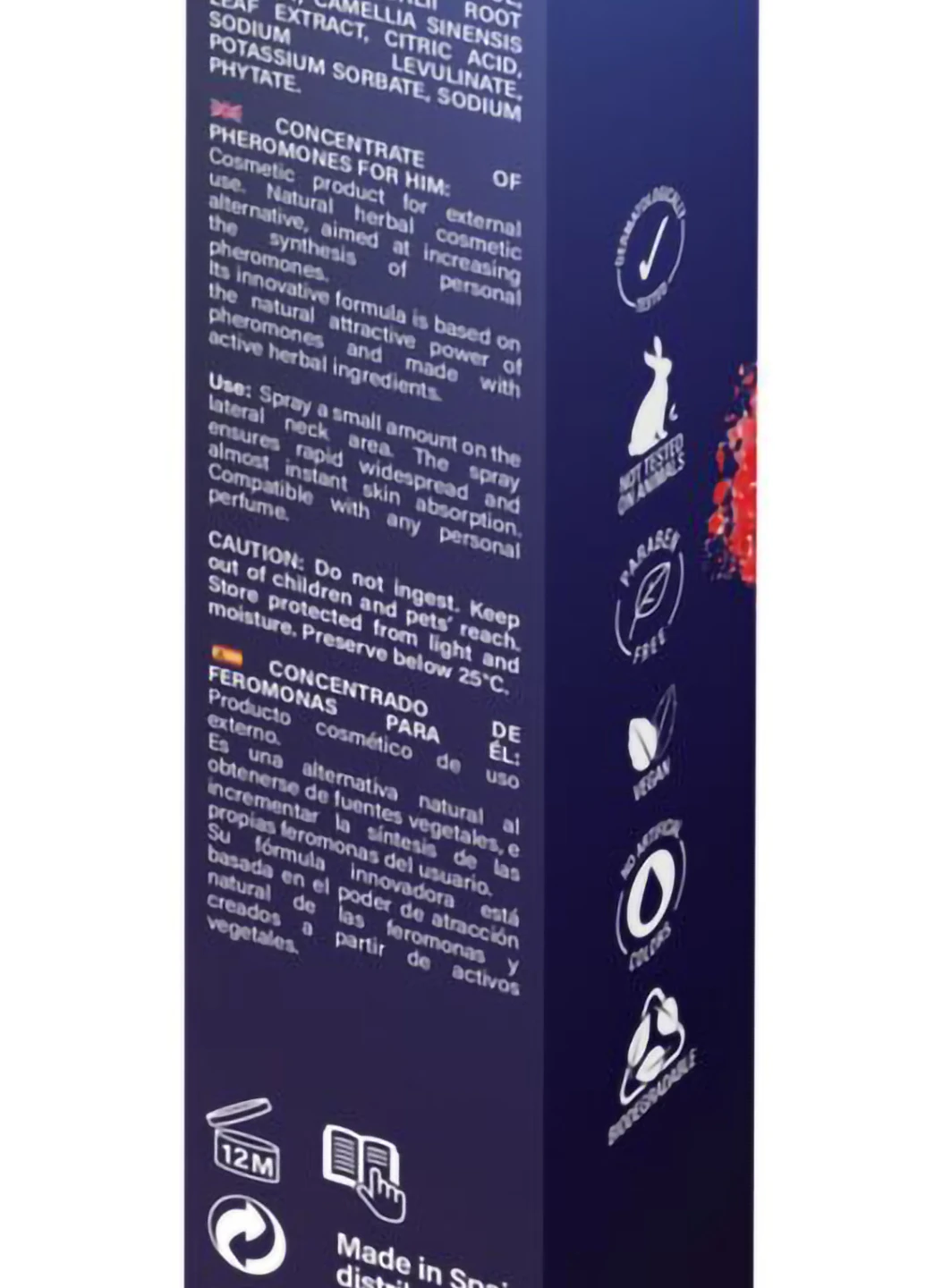 Спрей з феромонами Concentrated Pheromones for Him Attraction (10 мл) MAI (254152510)