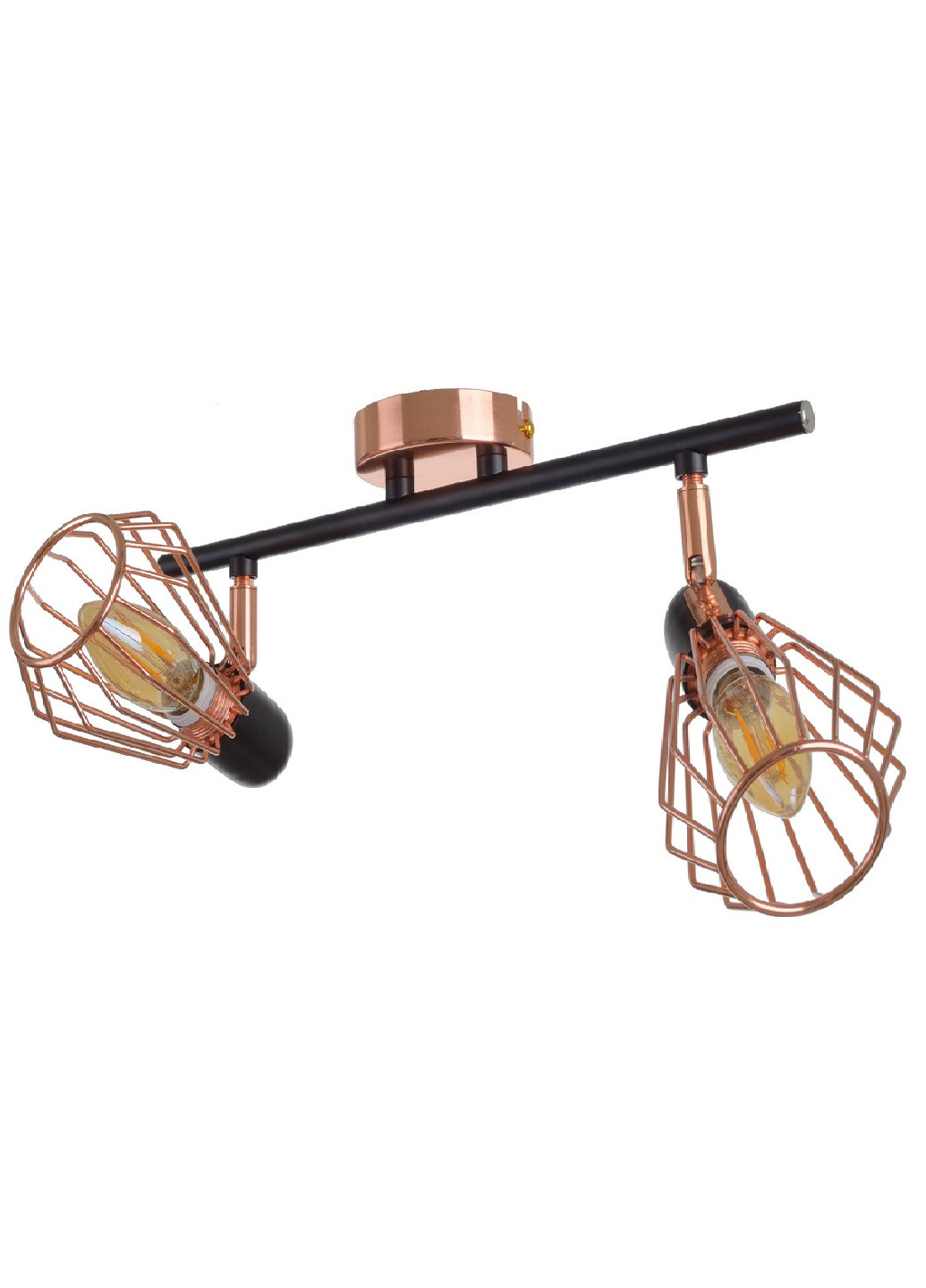 Світильник спот HTL-211/2 E14 BK + RG Brille (193196142)