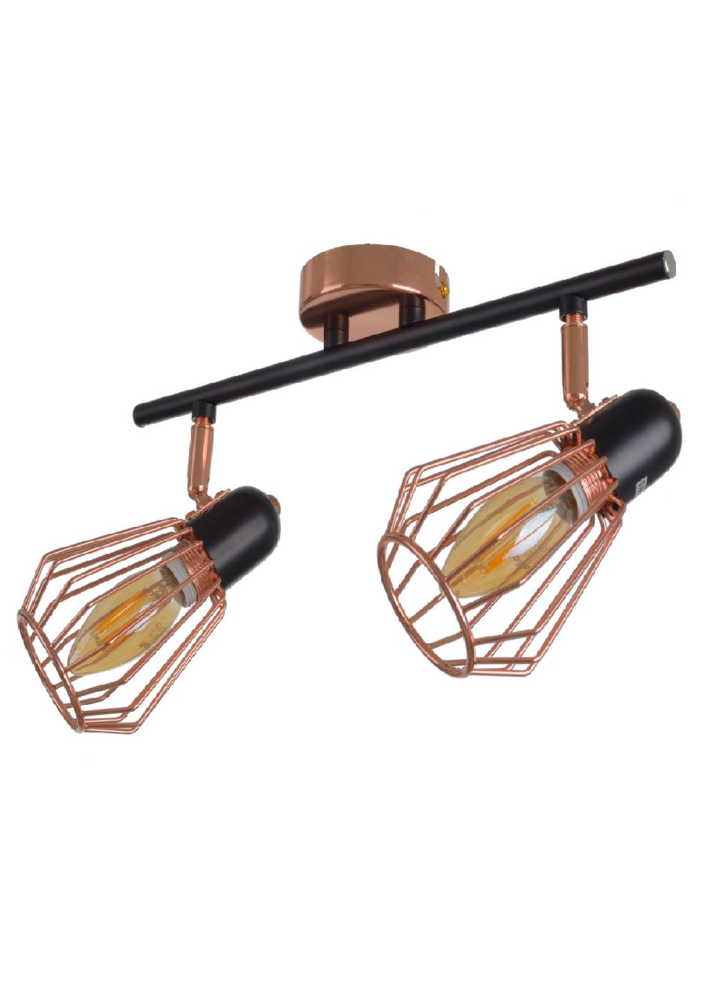 Світильник спот HTL-211/2 E14 BK + RG Brille (193196142)
