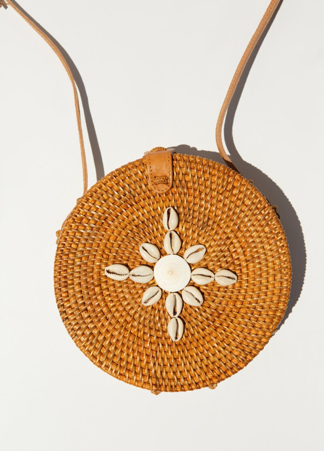 Балі-сумка з декором з черепашок карамельного кольору Gepur (253147729)