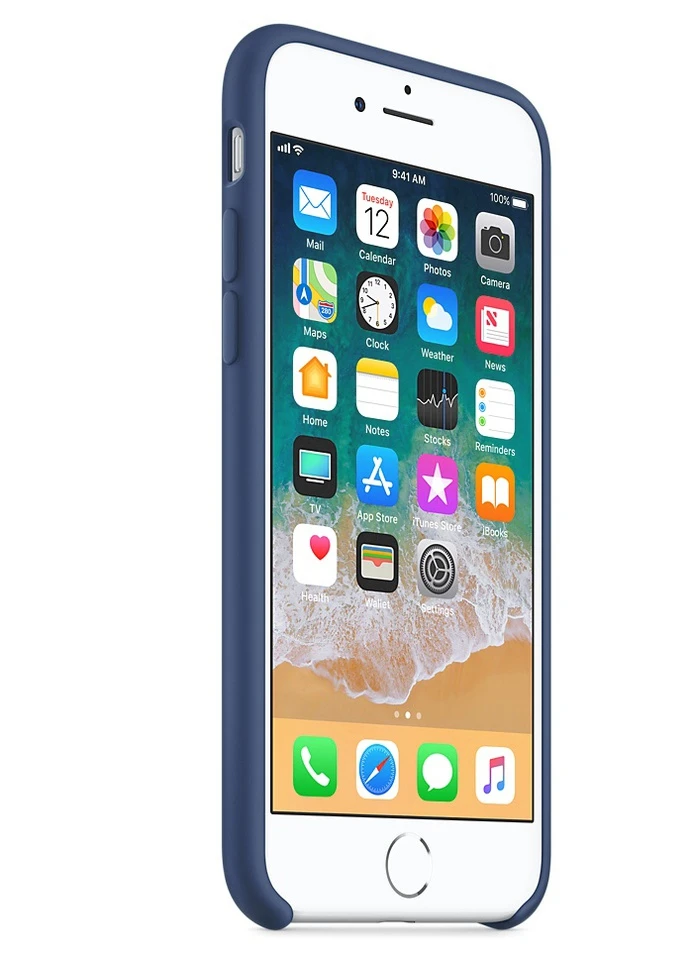 Чехол Silicone Case without Logo (AA) для Apple iPhone XS Max (6.5') Синий / Blue Cobalt (is_00000032492_9) Epik (229725041)