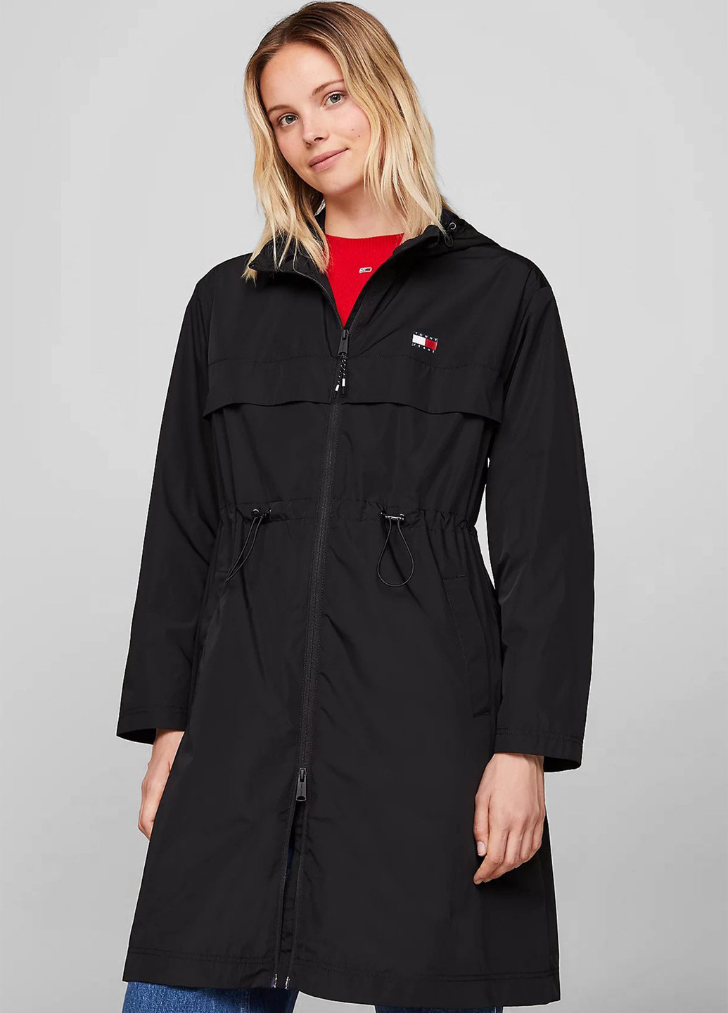 Плащ Tommy Jeans на молнии демисезон (315050495)