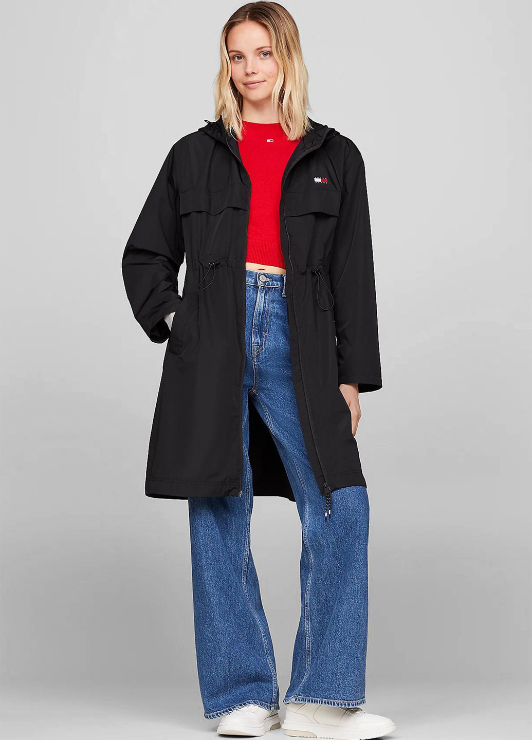 Плащ Tommy Jeans на молнии демисезон (315050495)