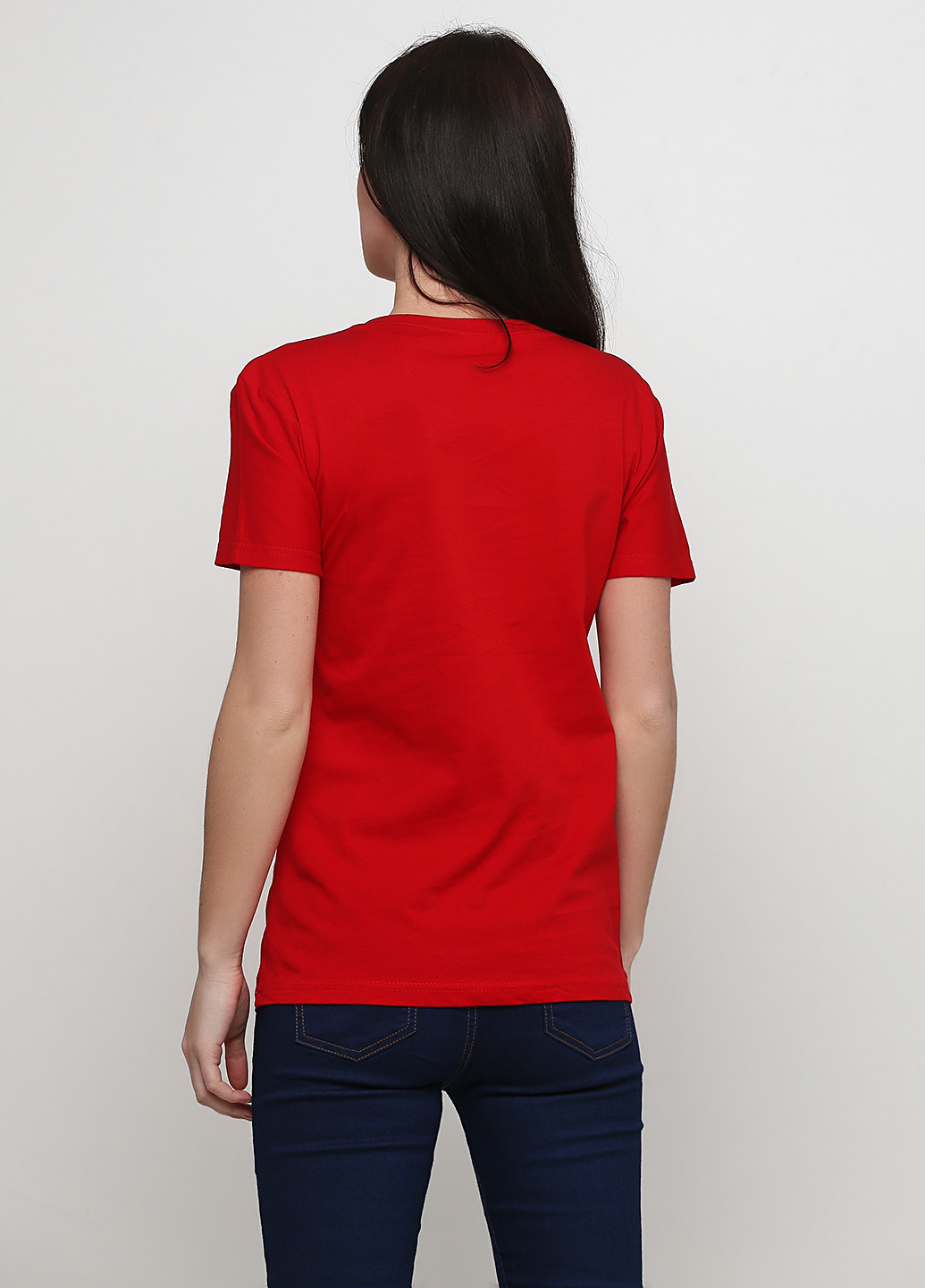 Красная летняя футболка Akdeniz
