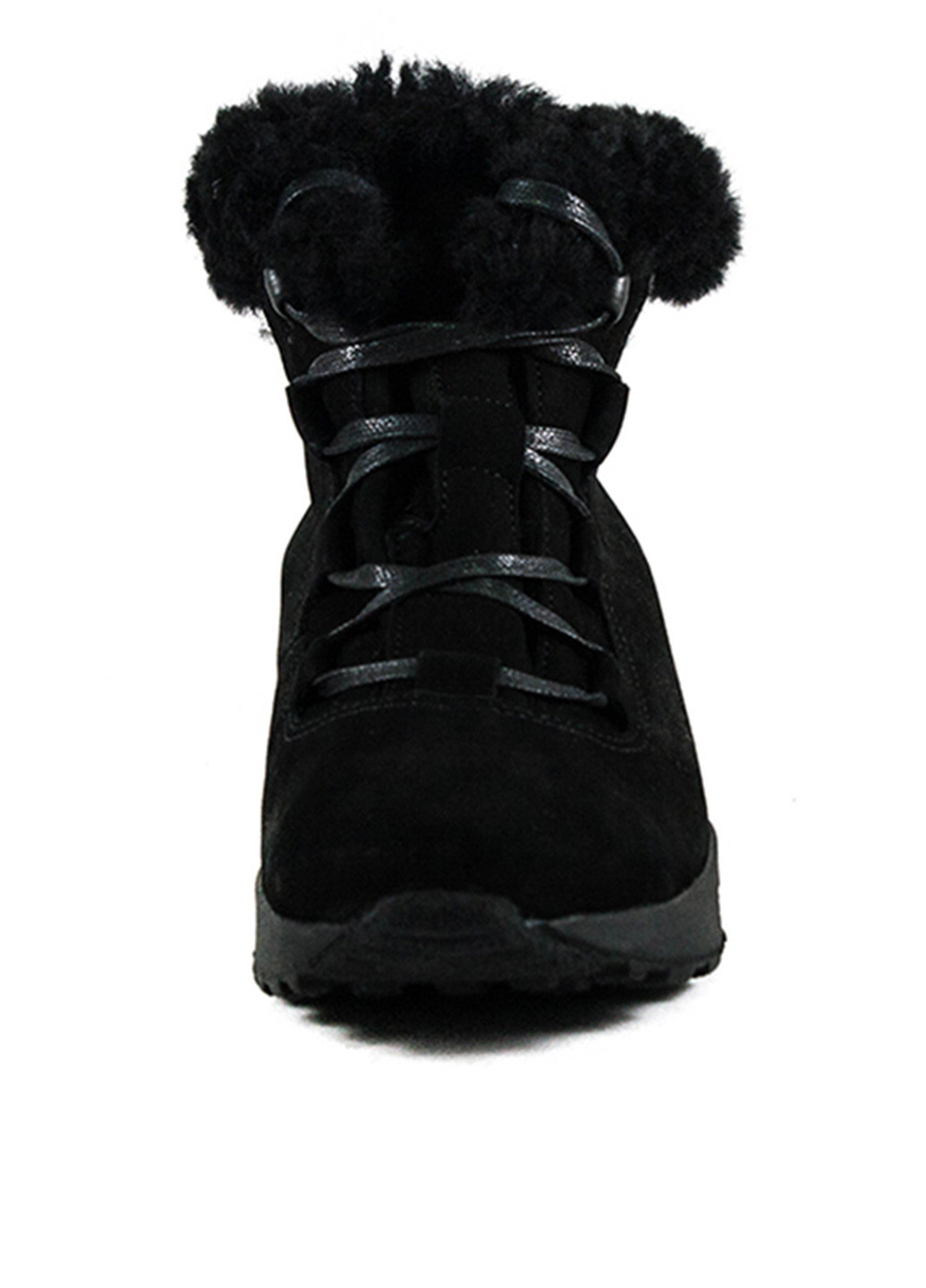 Зимние ботинки Mida без декора из натурального нубука