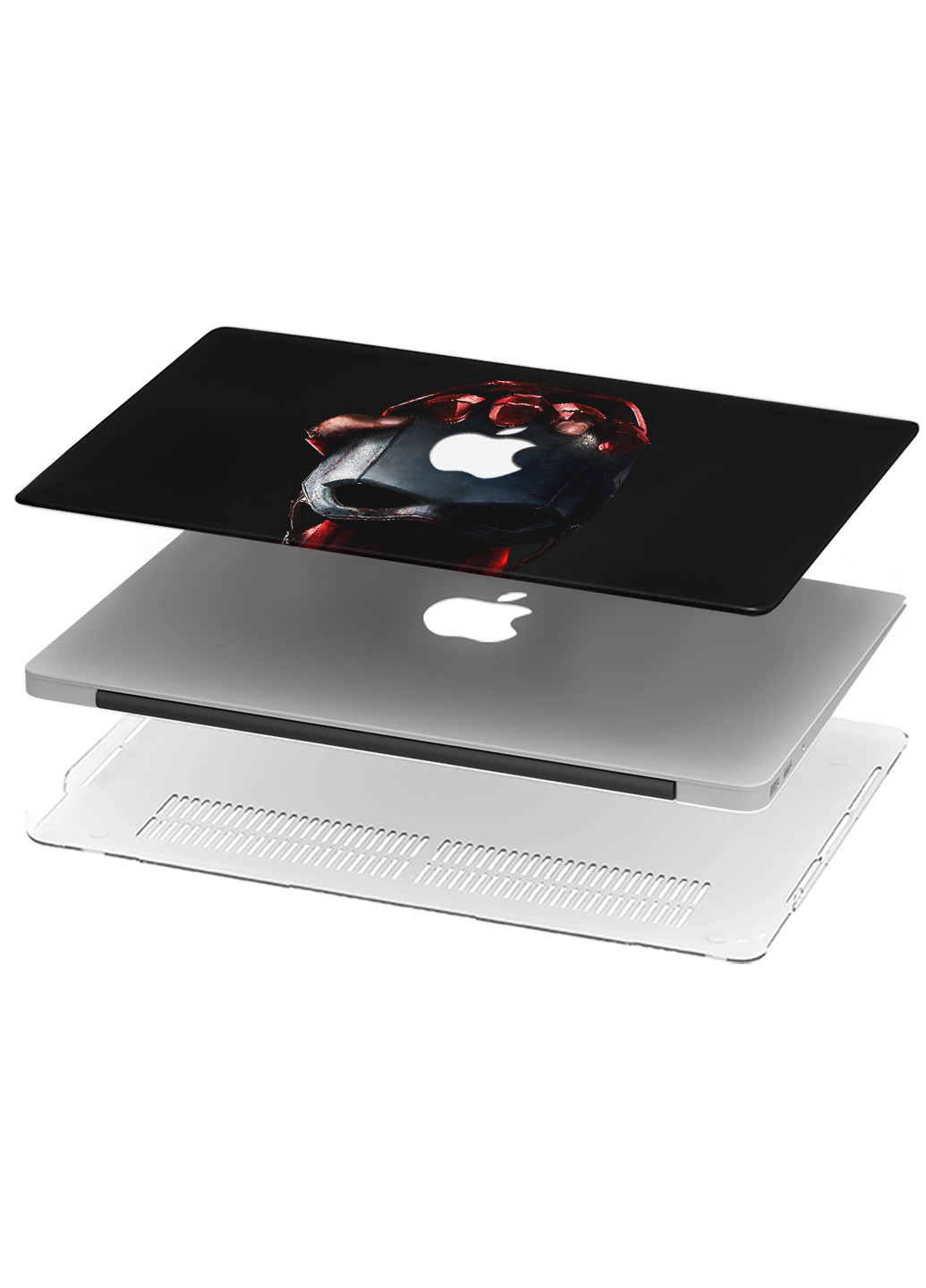 Чехол пластиковый для Apple MacBook Air 13 A1932 / A2179 / A2337 Марвел (Marvel) (9656-1685) MobiPrint (218539812)