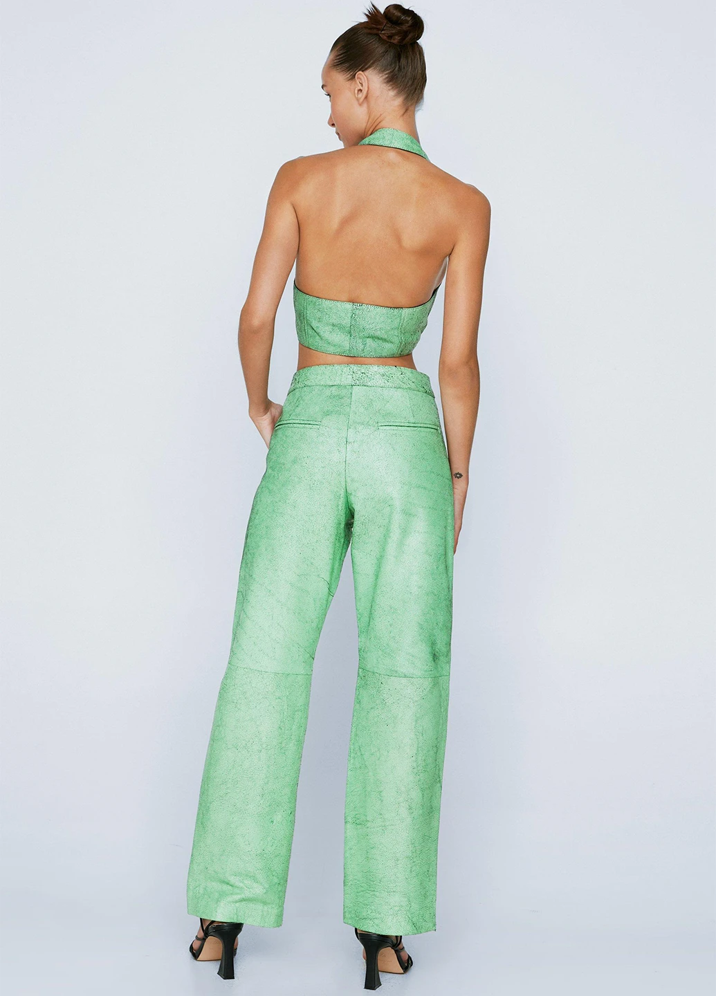 Брюки кожаные Nasty Gal (259876707)