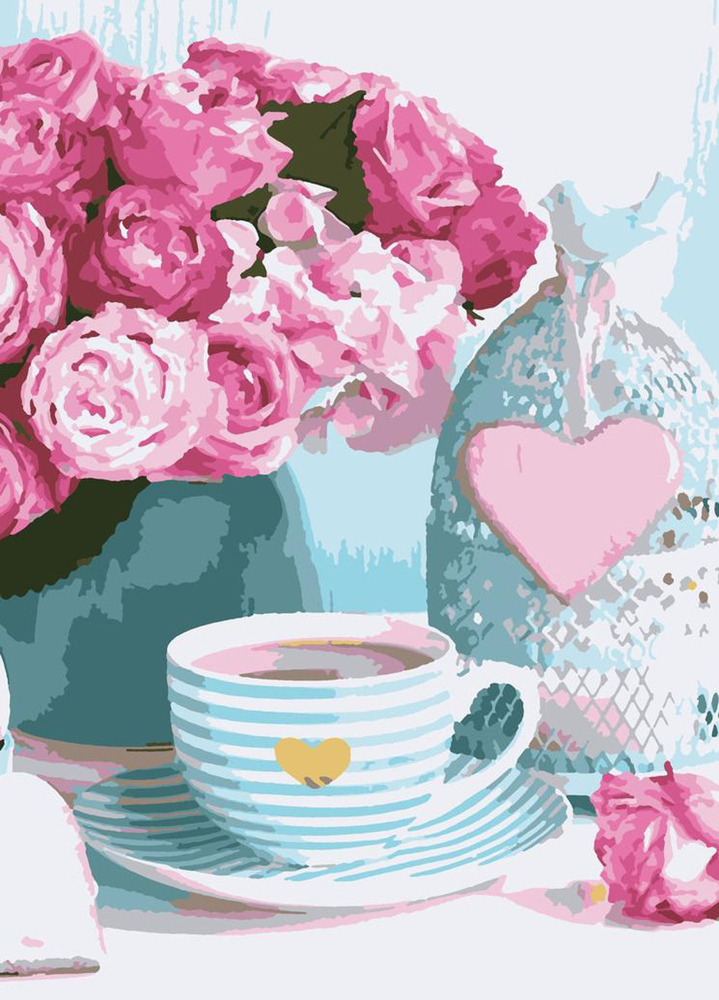 Картины по номерам "В стиле Прованс" 50*60 см No Brand (254584055)