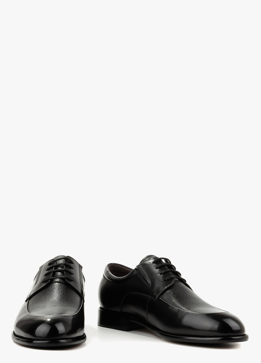 Черные праздничные, вечерние, классические, кэжуал туфли Le'BERDES на шнурках